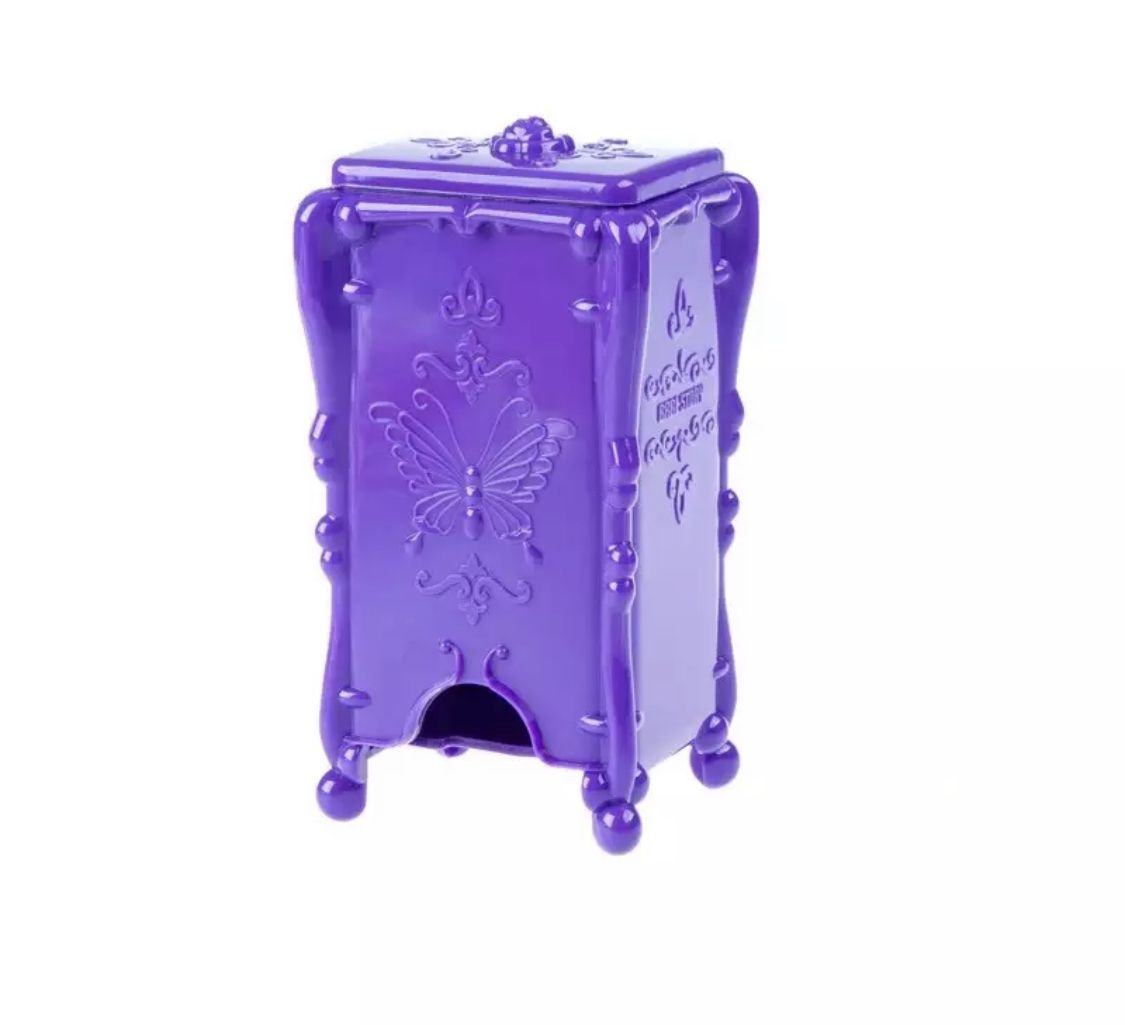 Подставка "Бабочка" для безворсовых салфеток  фиолетовая