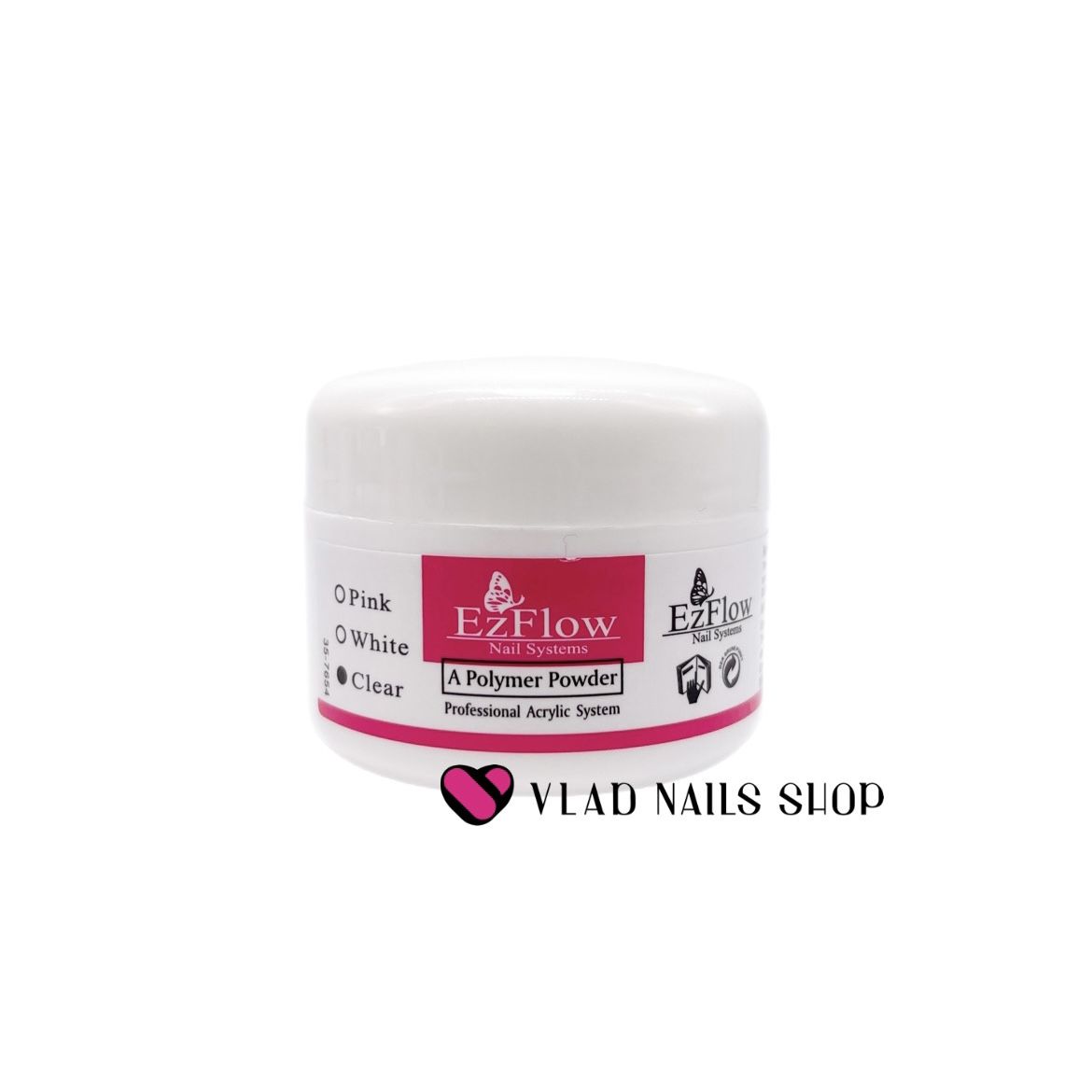 Акриловая пудра EF  прозрачная  30g