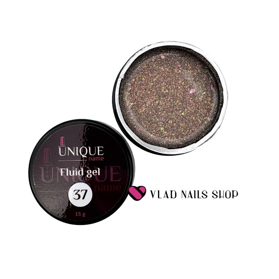 Гель UNIQUE Fluid Gel №37 15мл банка 