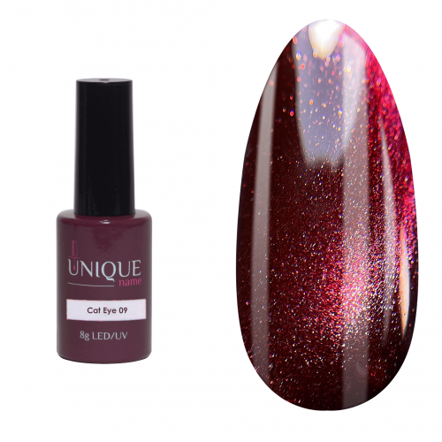 Гель-лак UNIQUE Cat Eye №09 8мл  
