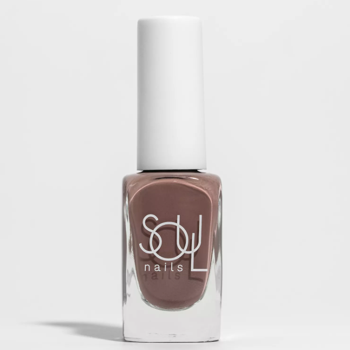 Лак для ногтей SOUL NAILS Nude Cure №168 Warm Sable 10,5мл Б/М