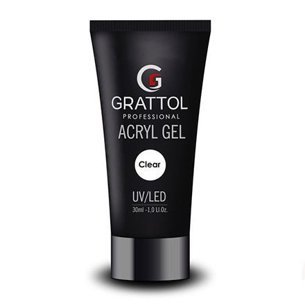 Акриловый гель   GRATTOL  Acryl Gel  Clear   30ml