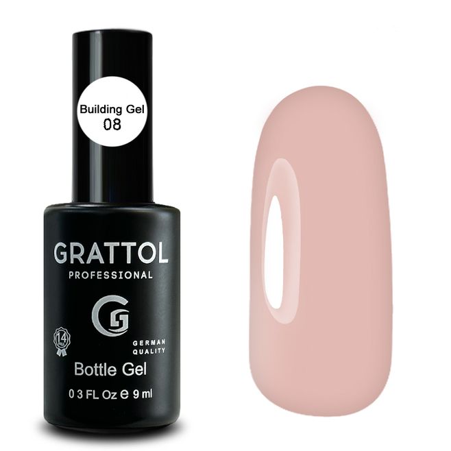 Гель GRATTOL Bottle Gel №08 9мл
