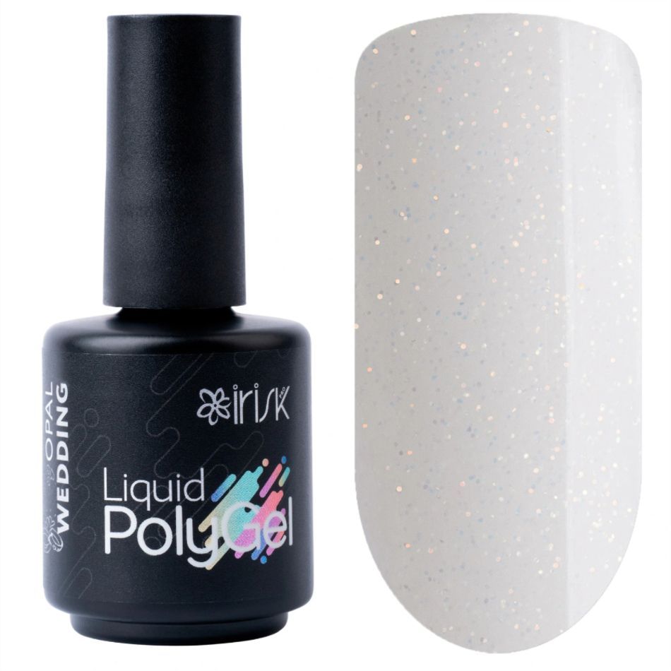 Жидкий полигель IRISK Liquid PolyGel №29 Wedding Opal 18мл