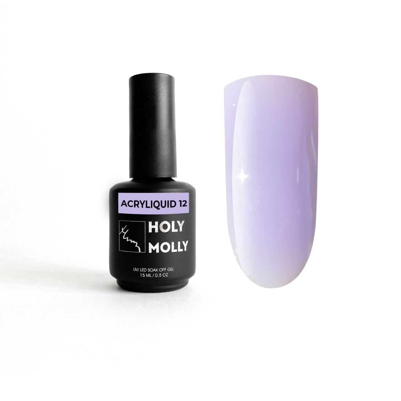 Жидкий акригель HOLY MOLLY Acryliquid №12 15мл