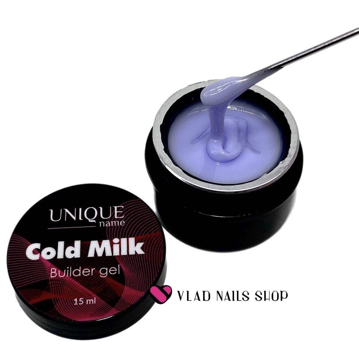 Гель UNIQUE моделирующий камуфлирующий Cold Milk 15мл
