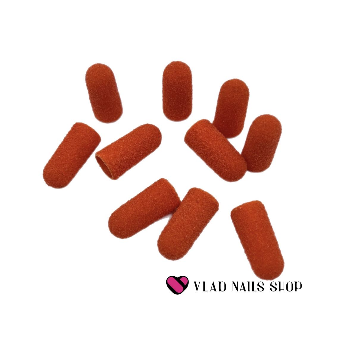 Колпачки Lukas  11mm  (80 грит) coarse 10 шт 
