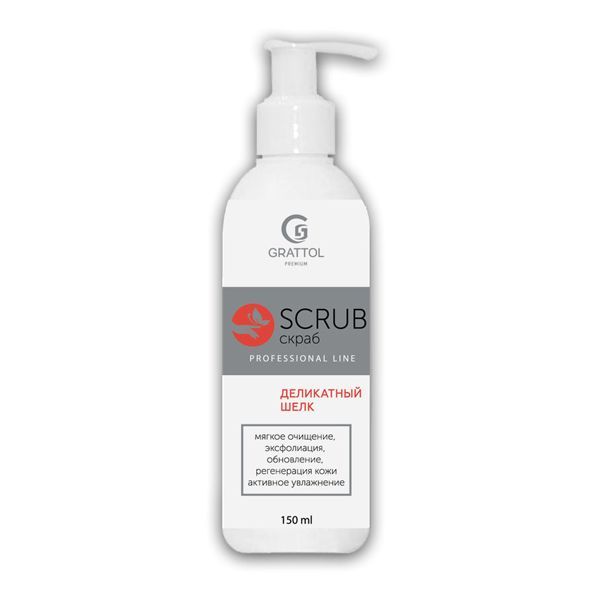 Гель-скраб GRATTOL Premium Scrub Деликатный шёлк 150мл