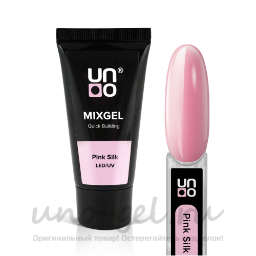 Полиакриловый гель   UNO MIXGEL Pink Silk 30мл  