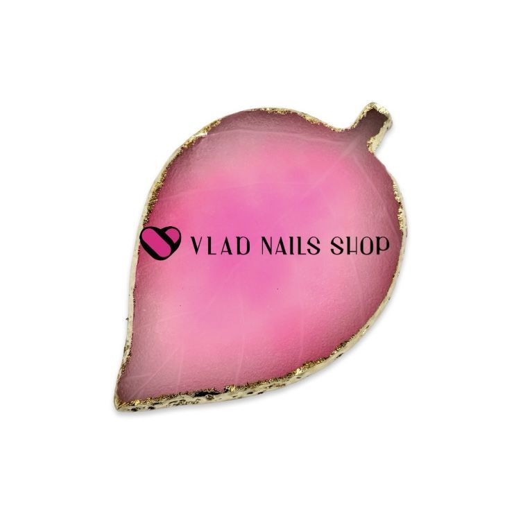 Палитра для смешивания красок в форме листка в ассортименте  