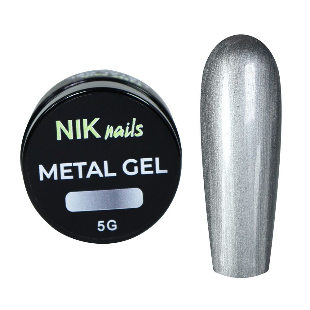 Гель NIK NAILS Metal Gel 5г