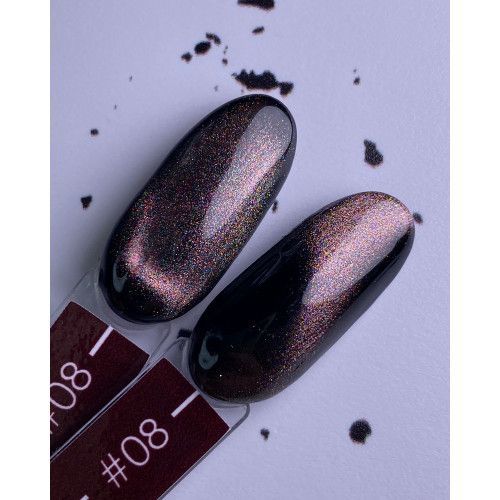 Гель-лак UNIQUE Cat Eye №08 8мл  