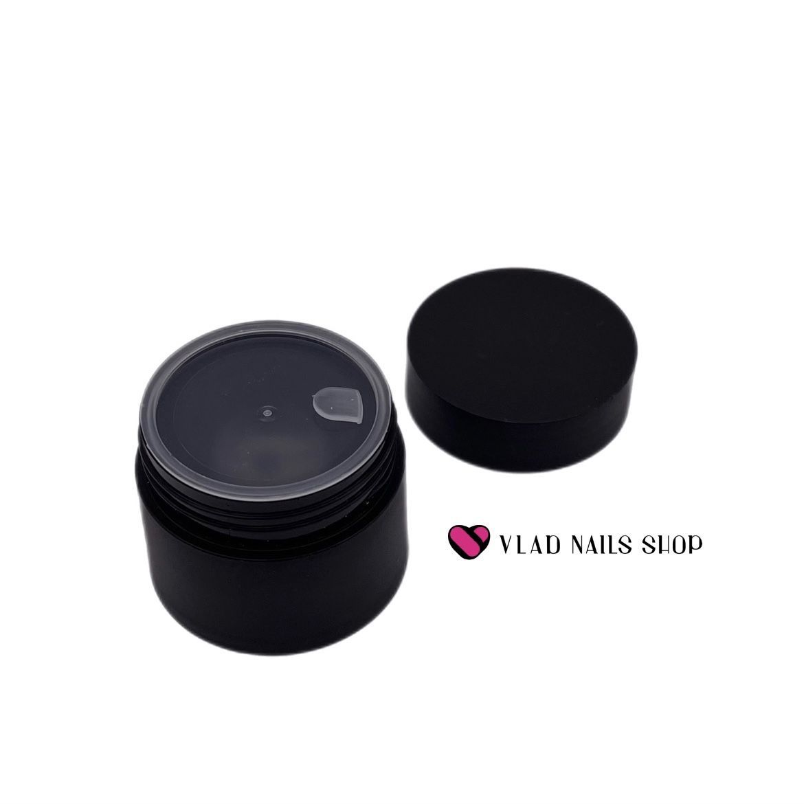 Баночка косметическая чёрная 20ml  