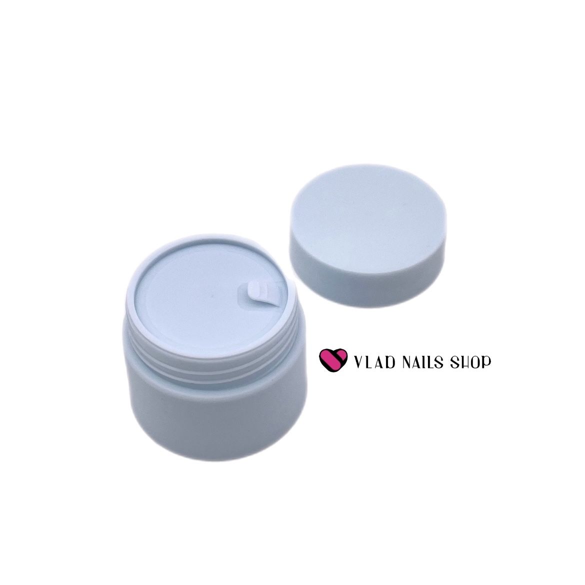 Баночка косметическая голубая 15ml 