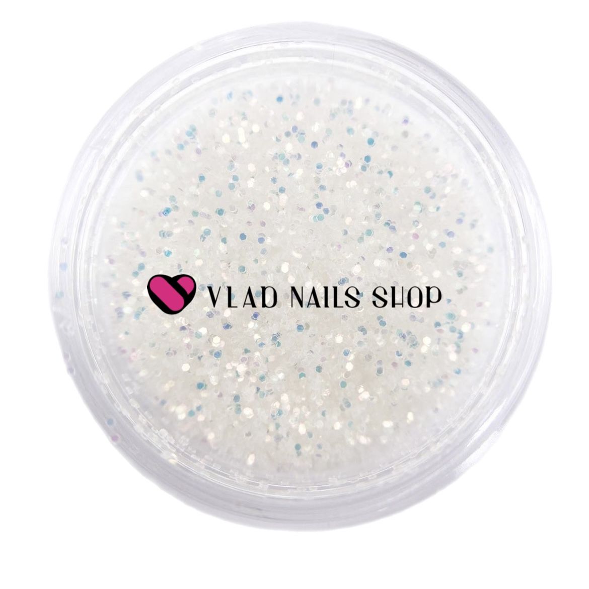 Блестки IVA NAILS Радужные пайетки №3 в баночке  