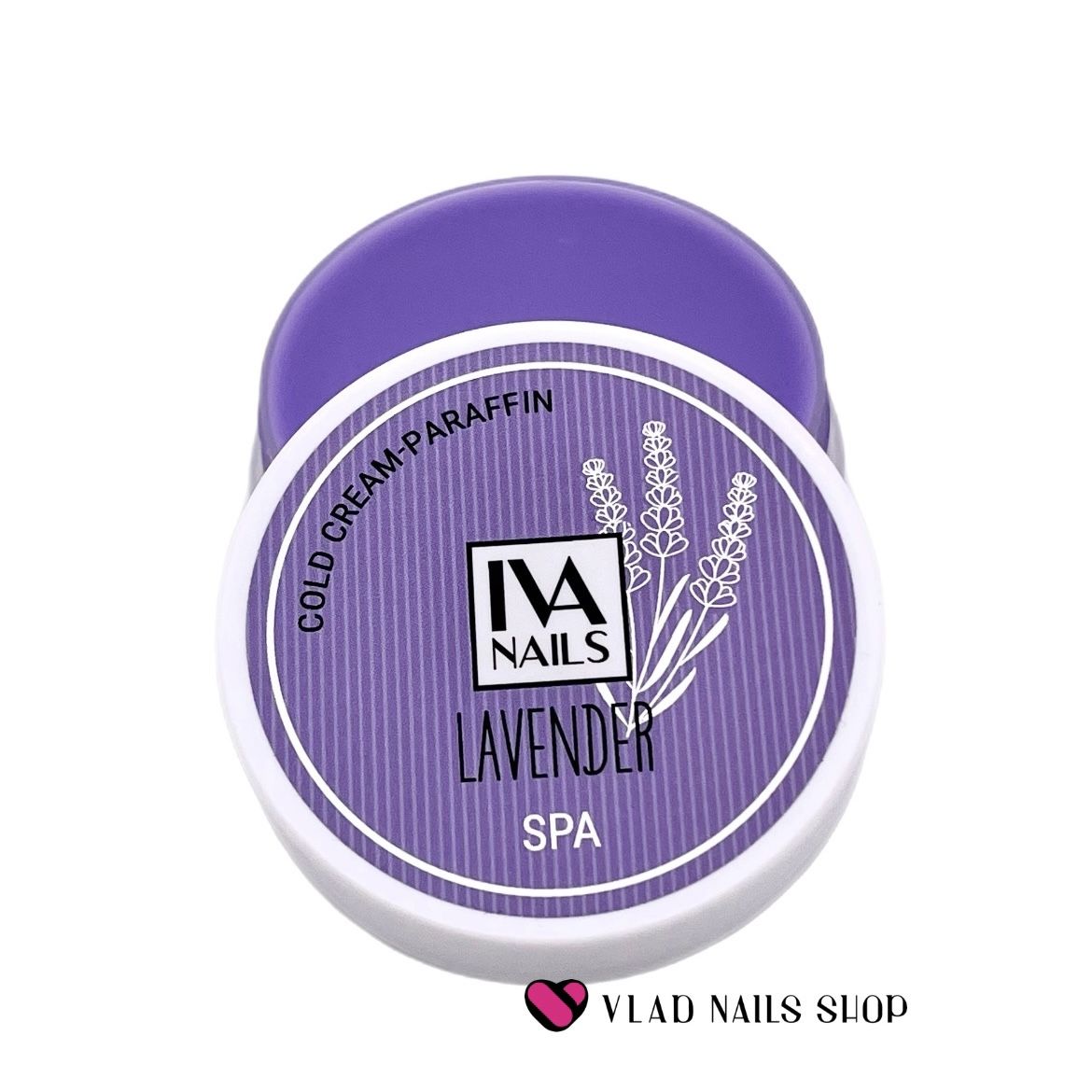 Крем-парафин  IVA NAILS холодный LAVENDER 20мл