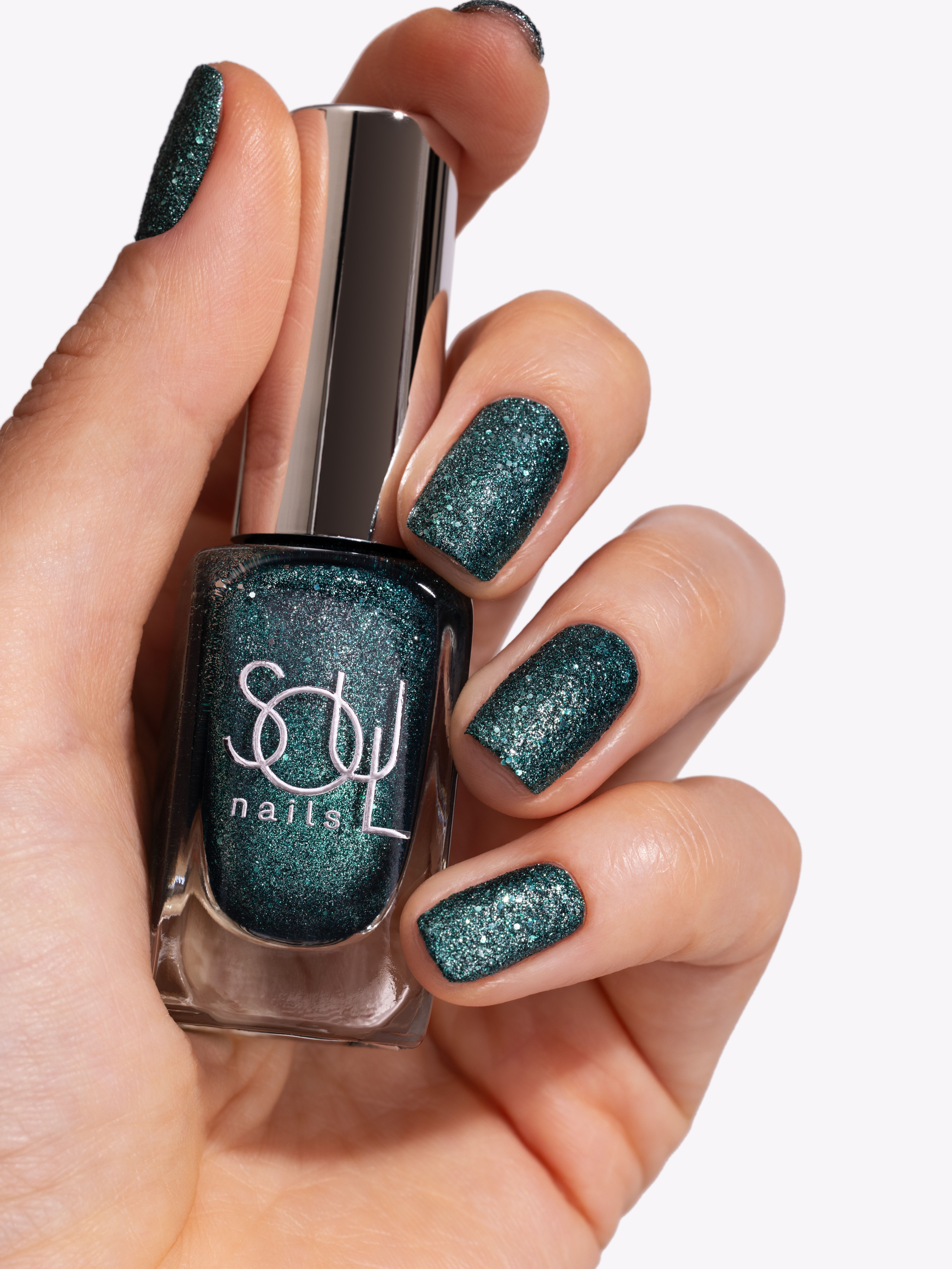 Лак для ногтей SOUL NAILS Holo Sands №229 Jaded 10,5мл