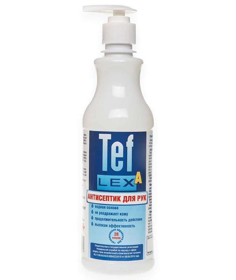 Антисептик кожный   TEFLEX A  с дозатором/спреем  500ml