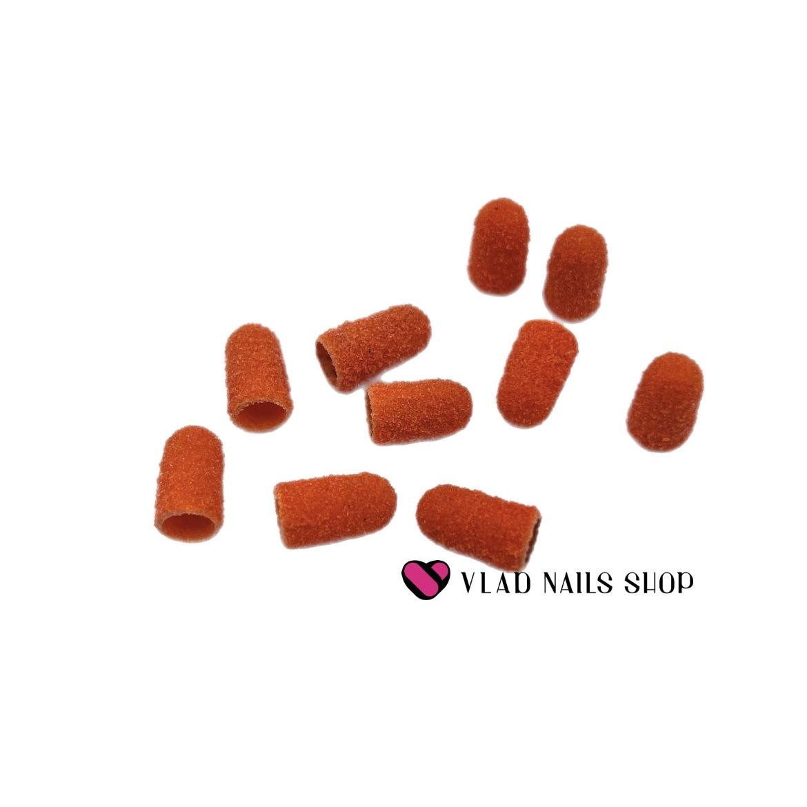 Колпачки Lukas    5mm  (80 грит) coarse 10 шт