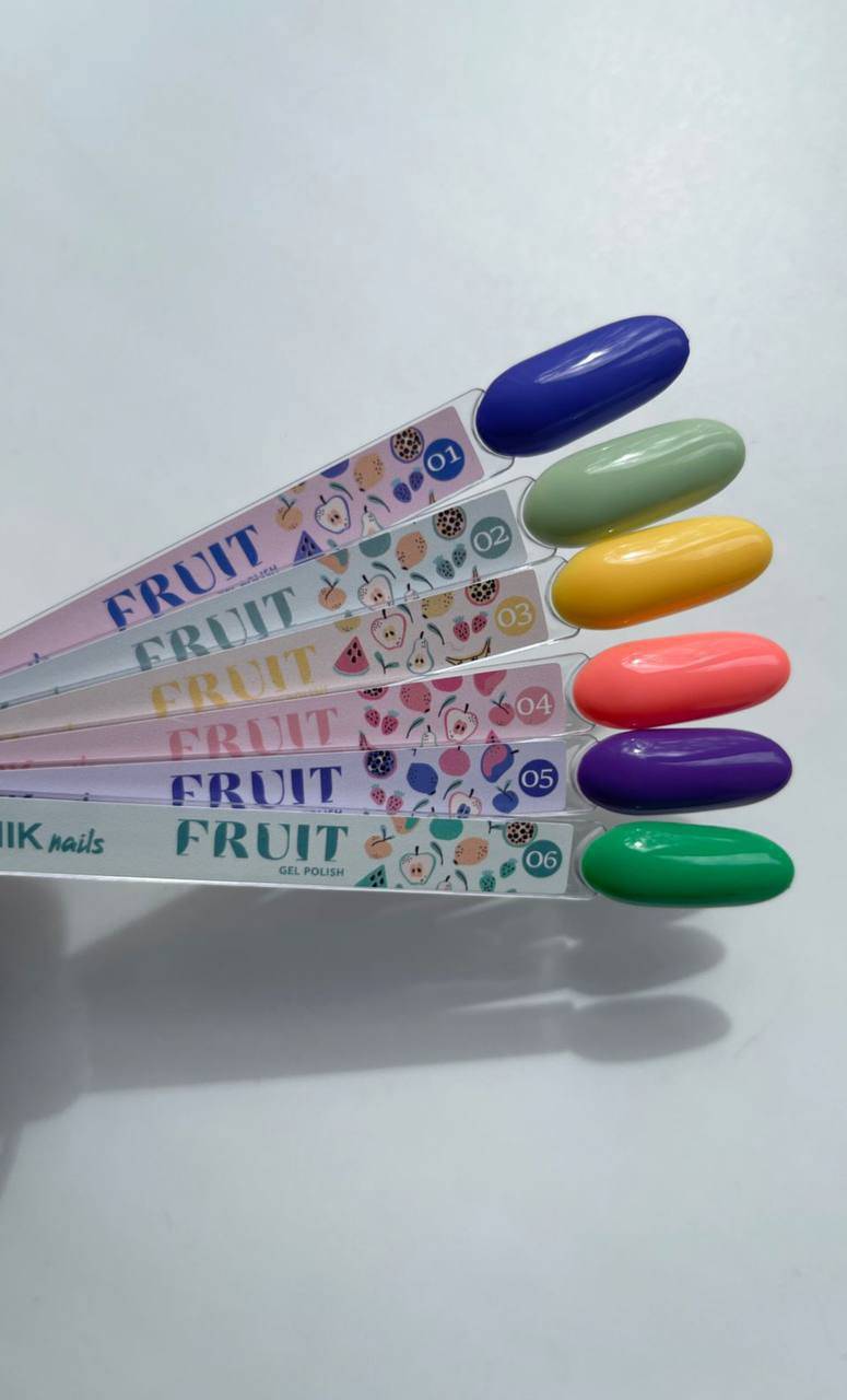 Гель-лак NIK NAILS  Fruit №03 8мл РАСПРОДАЖА