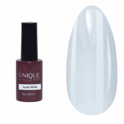 Гель-лак UNIQUE Super White 8мл  