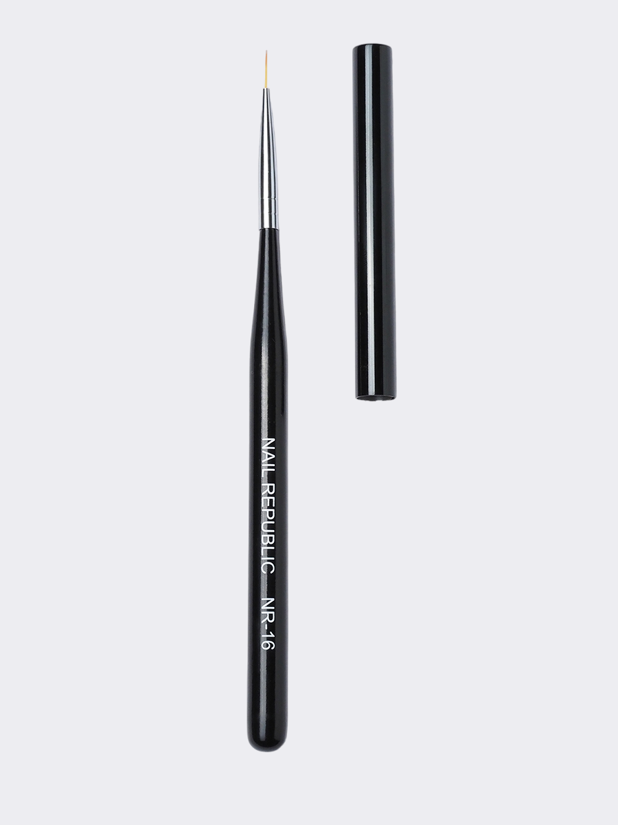 Кисть NAIL REPUBLIC для дизайна №16 волосок 0,9см
