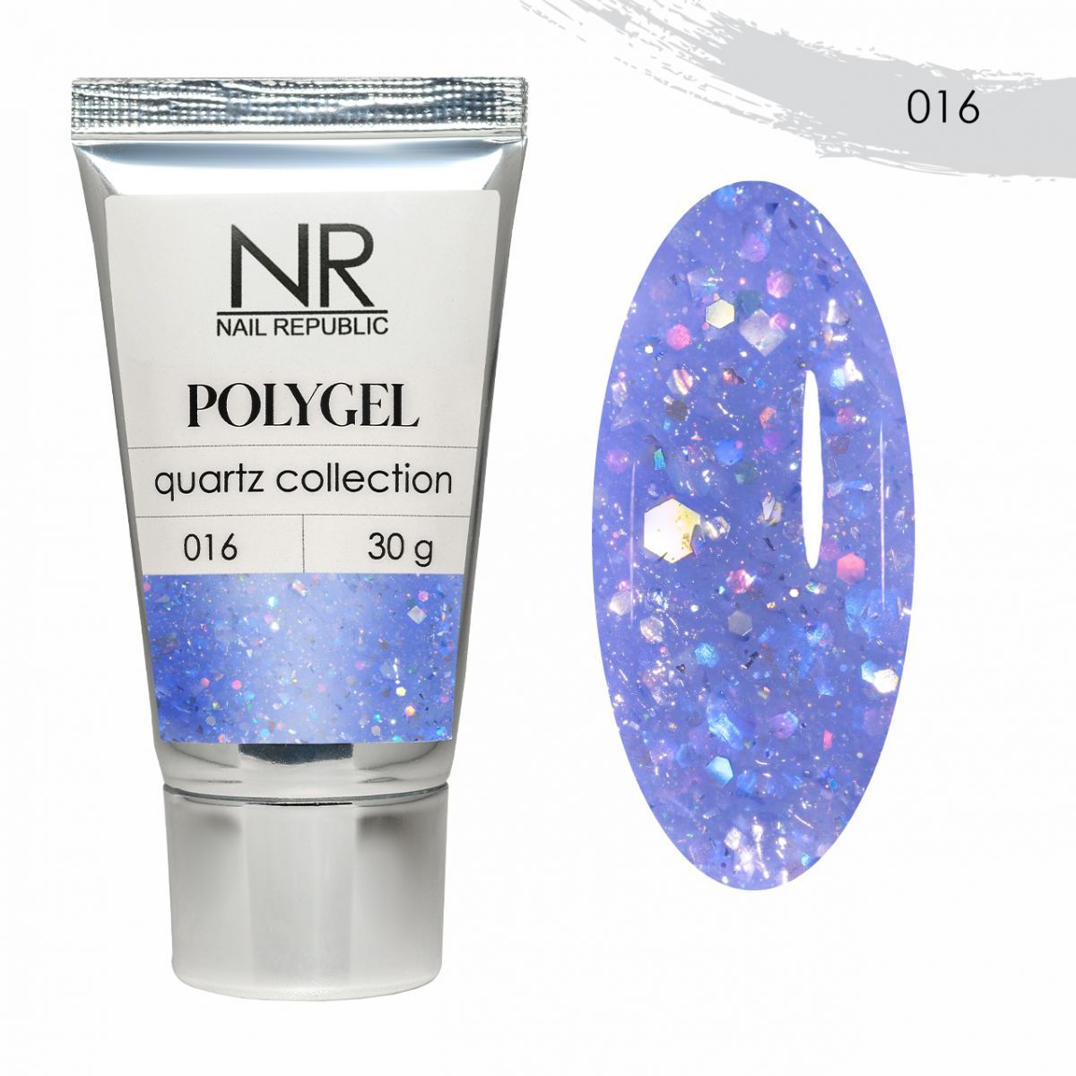 Гель для моделирования Nail Republic Polygel Quartz Collection №016 30гр.