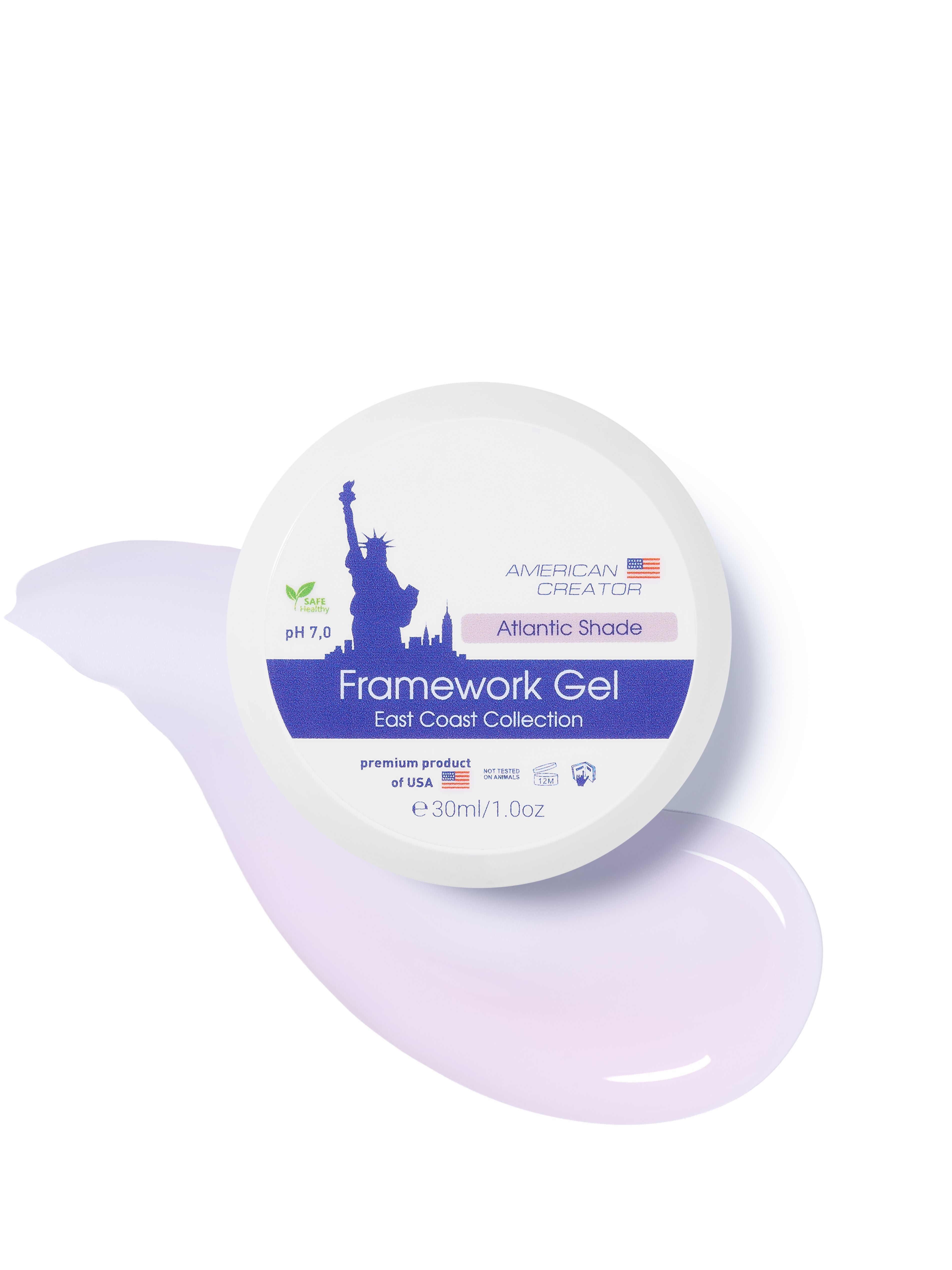 Гель AMERICAN CREATOR Framework Gel East Coast Collection Atlantic Shade 30мл