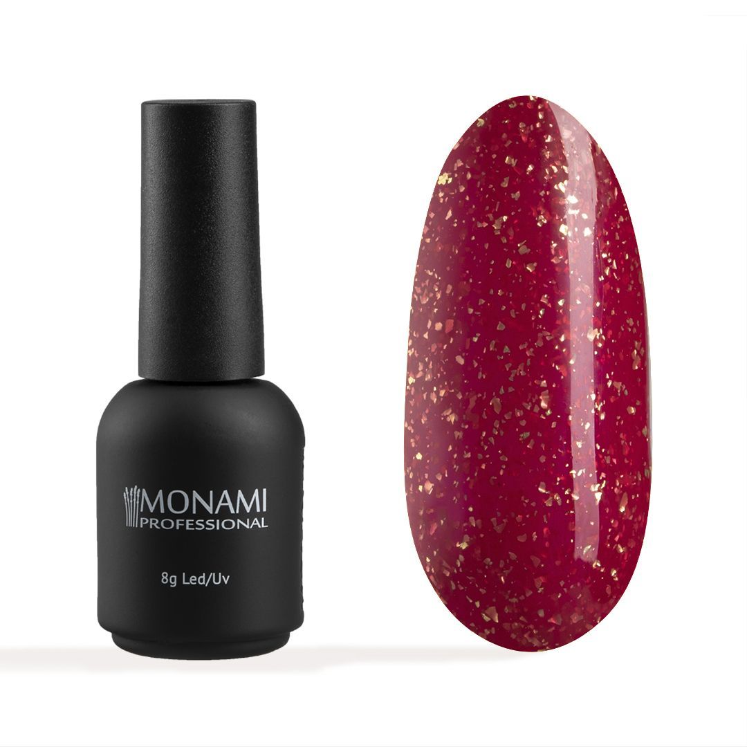 Гель-лак MONAMI Potal Gold Ruby 8г РАСПРОДАЖА