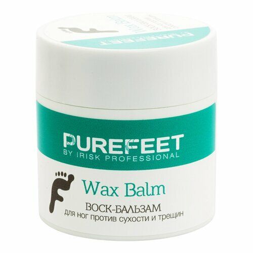 Воск-бальзам PUREFEET для стоп против сухости и трещин Wax Balm 50мл