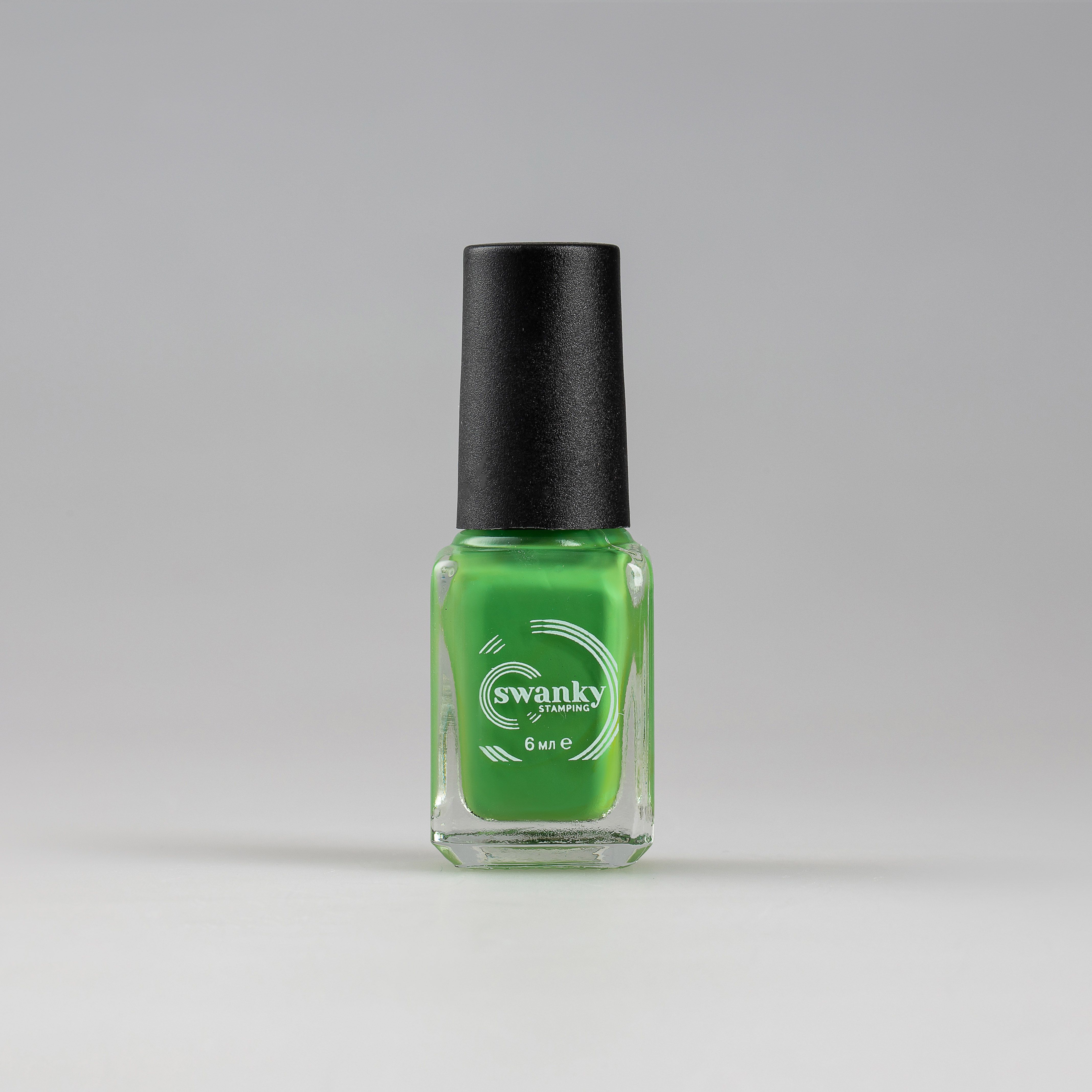 Лак для стемпинга SWANKY STAMPING №S48 classic green 6мл РАСПРОДАЖА