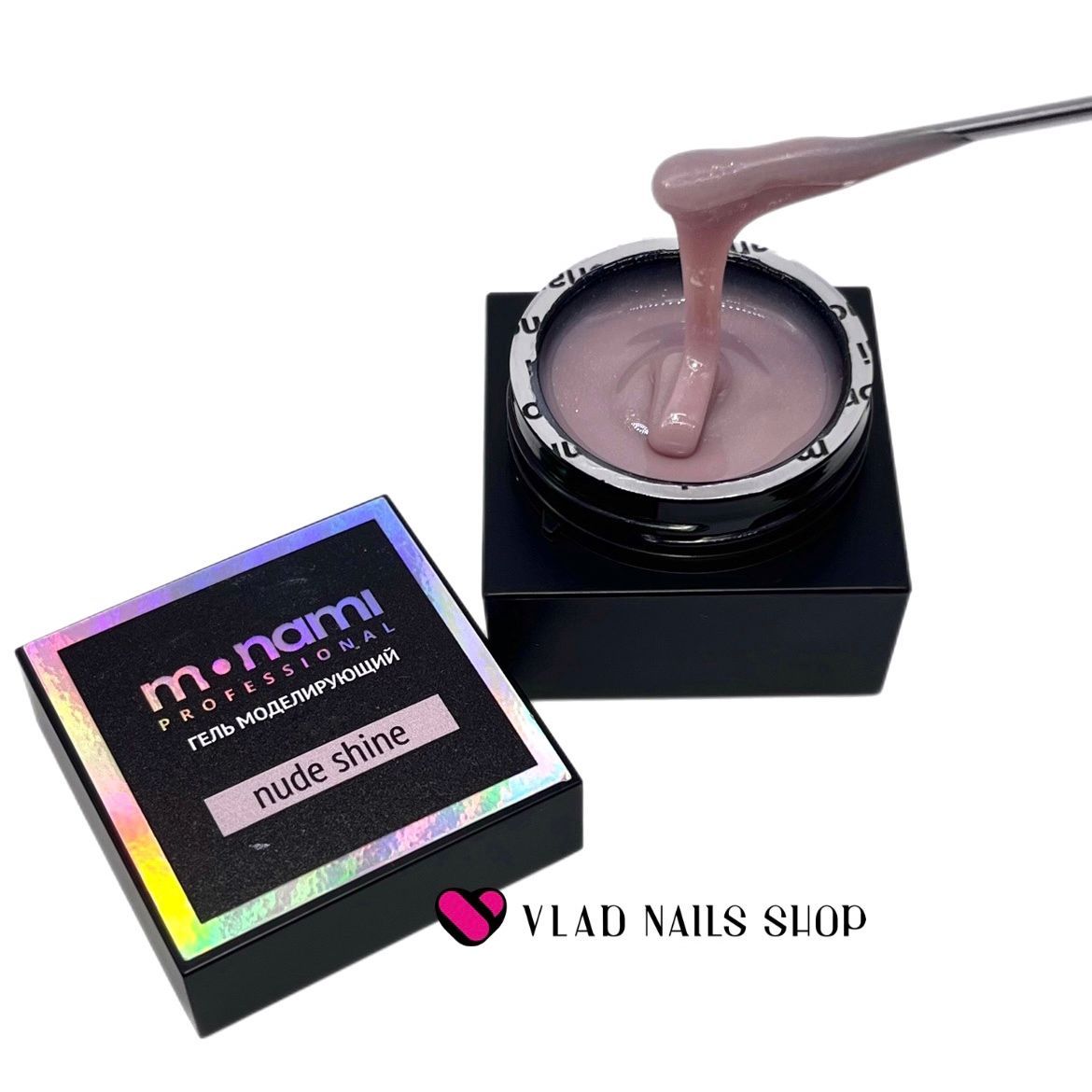 Гель моделирующий MONAMI Nude Shine 30г